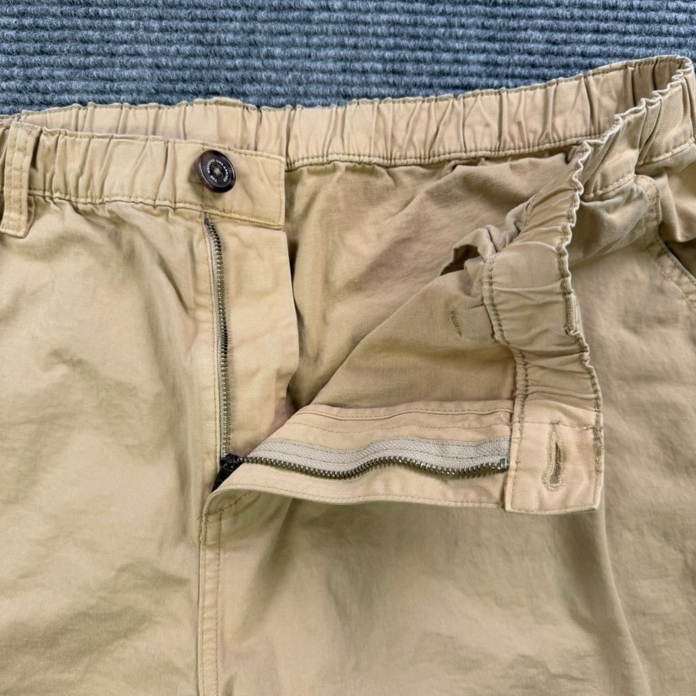 Chubbies Originals Twill Shorts Mens XXL Khaki Tan 7" Inseam Stretch Golf Active - Picture 4 of 14